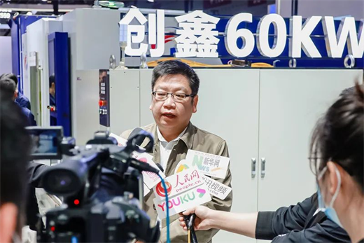 奔腾创鑫60000W激光切割机全球首发圆满成功(图10)